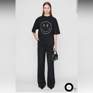 Anine bing avi smile t shirt